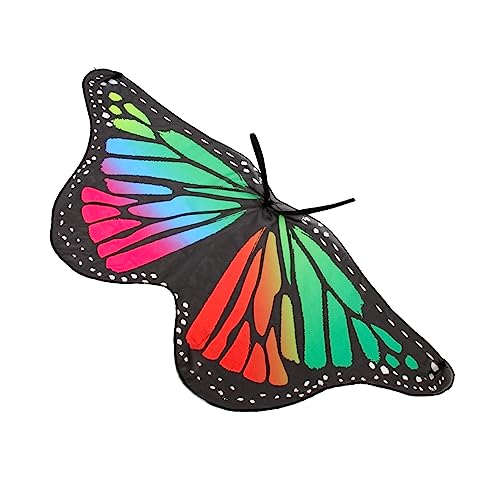 KICHOUSE Schmetterlingsumhang Kinderumhang Ornament Flügel Schmetterling Feenflügel Halloween Umhänge Für Schmetterlingskostüm Schmetterlingsflügelumhang Feenflügelumhang Polyester Bunt KICHOUSE Schmetterlingsumhang Kinderumhang Ornament Flügel Schmetterling Feenflügel Halloween Umhänge Für Schmetterlingskostüm Schmetterlingsflügelumhang Feenflügelumhang Polyester Bunt von KICHOUSE