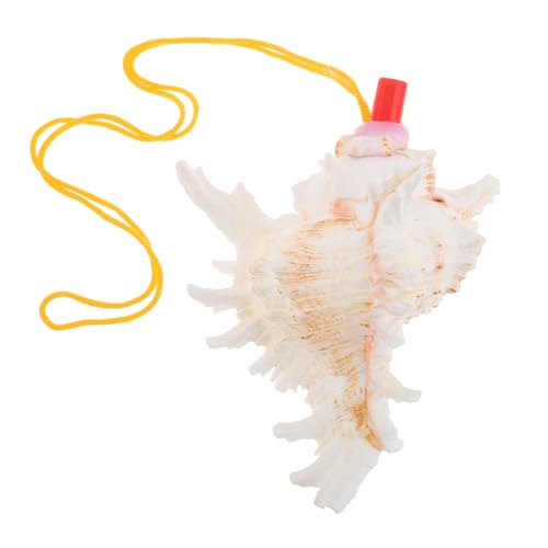 KICHOUSE Dekorative Muschel Pfeife Aus Naturconch Einzigartige Muschel Trompete Für Hochzeiten Feiern Und Entspannung Harmonischer Und Stilvolles Design von KICHOUSE