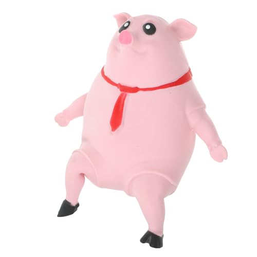 KICHOUSE Schweineförmiges Stressspielzeug Entzückendes Squeeze für Stressabbau Cartoon Design für Büro und Zuhause Perfektes von KICHOUSE