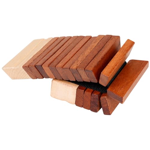 KICHOUSE Serpentinenholz Instrumentenversorgung Biegen Musikinstrument Aus Holz Pädagogisches Percussion - Lustiges Kinderspielzeug Massivholz von KICHOUSE