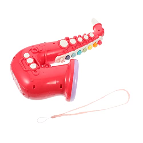 KICHOUSE Simulation Saxophon für Tragbares Musikinstrument aus Kreatives Design Musikalität und Fingerfertigkeit für Jungen von KICHOUSE