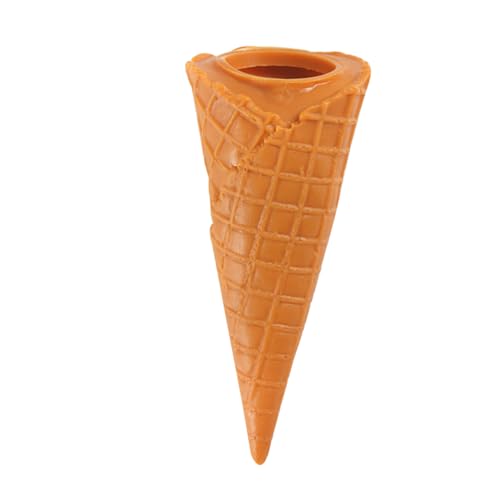KICHOUSE Simuliertes Eiscreme Unterteil Lebensmittelmodell Dessertladen Ausstellungszubehör Gefälschtes Eiscreme Modell Eiscreme Modellierfigur Eiscreme Gefälschte Eistüte von KICHOUSE