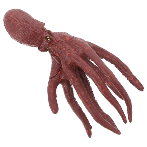 KICHOUSE Simuliertes Tintenfischmodell Kleine Tintenfischstatue Gefälschtes Meerestiermodell - Meerestierfigur Gefälschte Tintenfischfiguren -skulptur Plastik von KICHOUSE