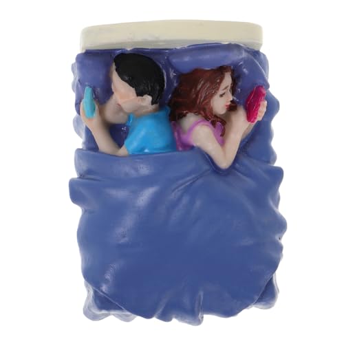 KICHOUSE Skulptur Dem Bett Realistische Harz Dekoration für Puppenhaus Lehrmittel für Teambuilding Partygeschenke für Vielseitige Anwendungen KICHOUSE Skulptur Dem Bett Realistische Harz Dekoration für Puppenhaus Lehrmittel für Teambuilding Partygeschenke für Vielseitige Anwendungen von KICHOUSE