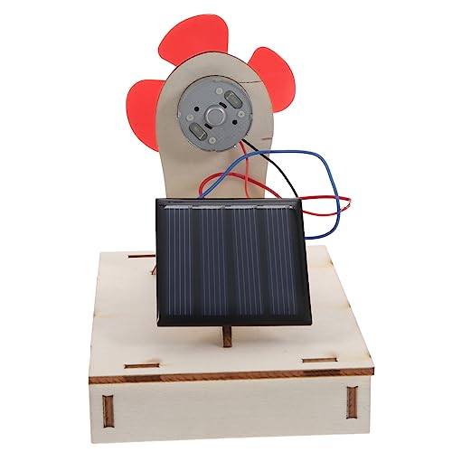 KICHOUSE Solar DIY Solar Holzbaukasten für Wissenschaftliches Lernspielzeug für Geburtstagsgeschenke und Experimente DIY von KICHOUSE