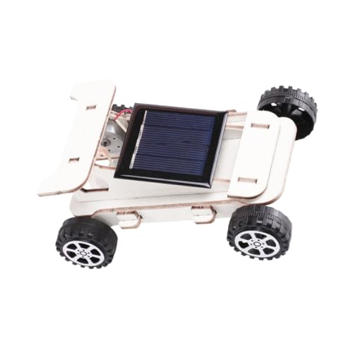 KICHOUSE Solarbetriebene Auto für DIY Experimentierset für Frühe Bildung Lernspielzeug für Draußen Einfach zu Montieren von KICHOUSE