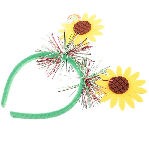 KICHOUSE Sonnenblumen Haarband für Erwachsene und Zartes Dekoratives Stirnband für Geburtstagsfeiern und Partys Süßes Blumen Haaraccessoire für Outfit KICHOUSE Sonnenblumen Haarband für Erwachsene und Zartes Dekoratives Stirnband für Geburtstagsfeiern und Partys Süßes Blumen Haaraccessoire für Outfit von KICHOUSE