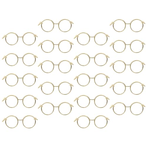 KICHOUSE Sonnenbrillen Puppenbrillen Linsenlose Puppe Puppenanziehbrillen Brille Einer Miniatur Verkleiden Umrandete Puppenbrille Anzieh Puppen Metalldrahtrand Requisiten Puppenzubehör KICHOUSE Sonnenbrillen Puppenbrillen Linsenlose Puppe Puppenanziehbrillen Brille Einer Miniatur Verkleiden Umrandete Puppenbrille Anzieh Puppen Metalldrahtrand Requisiten Puppenzubehör von KICHOUSE