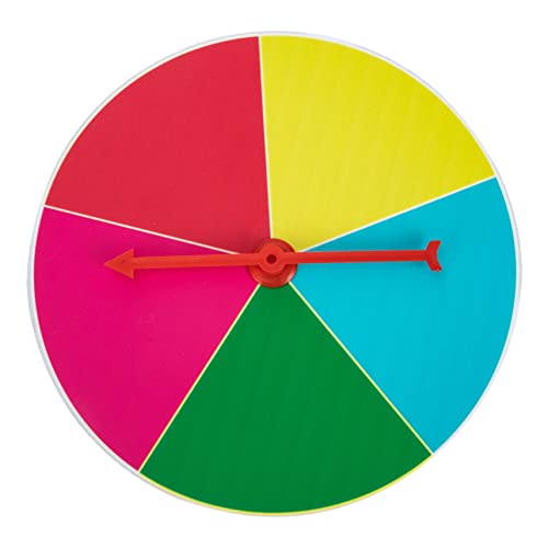 KICHOUSE Spiel Plattenspieler Event hühner Toy Matches spielsachen für Mini-Preisrad klassisches Laufrad Spaß drehteller Partyspiel Rad rotierende Lotterietafel PVC-Platte von KICHOUSE