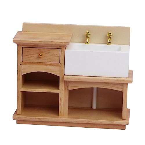 KICHOUSE Spielhaus Badezimmer Waschbecken Prop Mini Wc Waschbecken Modell Dolly House Waschbecken KICHOUSE Spielhaus Badezimmer Waschbecken Prop Mini Wc Waschbecken Modell Dolly House Waschbecken von KICHOUSE