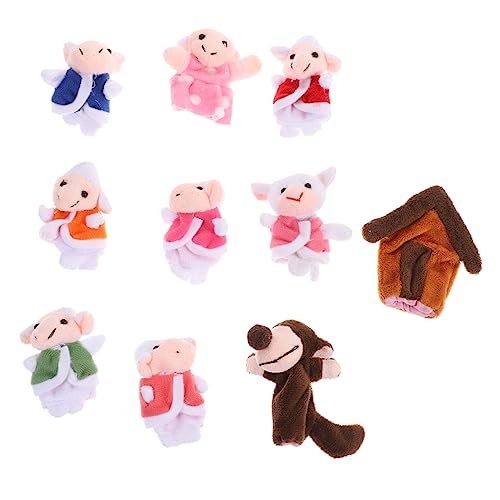 KICHOUSE Spielzeugfinger Fingerspielzeug Colorful KICHOUSE Spielzeugfinger Fingerspielzeug Colorful von KICHOUSE