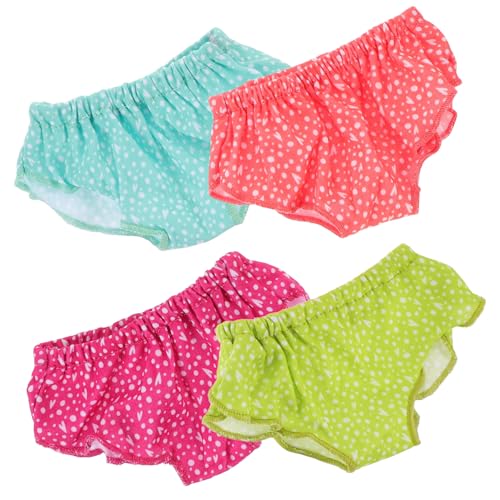 KICHOUSE Spielzeugpuppen Puppen Puppenunterhosen Spielzeugpuppenhöschen Wiederverwendbar Puppenzubehör für Unterhose und Amerikanische Babypuppenwindeln Anziehzubehör Babypuppen KICHOUSE Spielzeugpuppen Puppen Puppenunterhosen Spielzeugpuppenhöschen Wiederverwendbar Puppenzubehör für Unterhose und Amerikanische Babypuppenwindeln Anziehzubehör Babypuppen von KICHOUSE