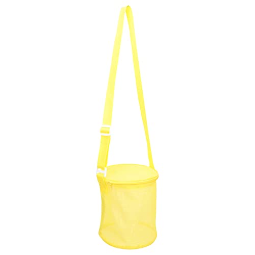 KICHOUSE Strandeimer Strandversorgung Kid Beach Bag praktische Netztasche Strandtasche aufbewahrungssack mesh Pouch Werkzeug multifunktionaler Spielzeugbeutel Netzbeutel Oxford-Stoff Yellow KICHOUSE Strandeimer Strandversorgung Kid Beach Bag praktische Netztasche Strandtasche aufbewahrungssack mesh Pouch Werkzeug multifunktionaler Spielzeugbeutel Netzbeutel Oxford-Stoff Yellow von KICHOUSE