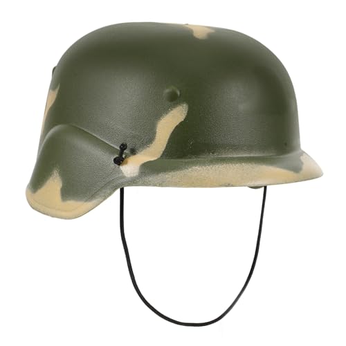 KICHOUSE Kunststoff-armeehelm Für Kinder Camouflage-helm Spielzeug Armeehelm Für Kinder Spiel Bequem Und Atmungsaktiv KICHOUSE Kunststoff-armeehelm Für Kinder Camouflage-helm Spielzeug Armeehelm Für Kinder Spiel Bequem Und Atmungsaktiv von KICHOUSE