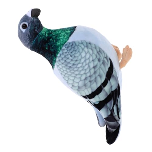 KICHOUSE Taube des Friedens Simulation Stofftiere Süßes Taubenspielzeug simuliertes Tierspielzeug realistische Taube ausgestopfte Taube Simulationsvogelspielzeug PP Baumwolle Grün KICHOUSE Taube des Friedens Simulation Stofftiere Süßes Taubenspielzeug simuliertes Tierspielzeug realistische Taube ausgestopfte Taube Simulationsvogelspielzeug PP Baumwolle Grün von KICHOUSE