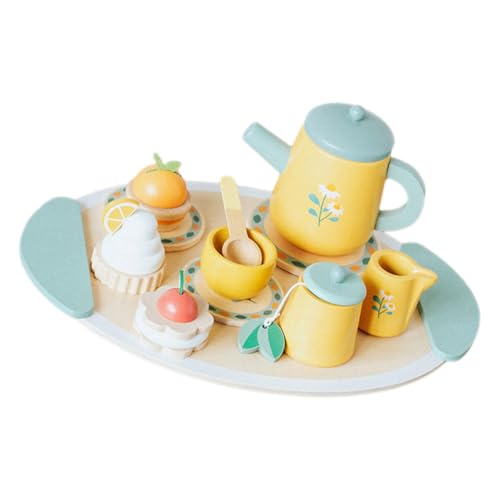 KICHOUSE Teekannen Kinder Spielhaus Spielset aus Hausspielzeug Teeparty Teeservice Kleinkind Dessert für Spielen Mädchen Tassen Spielzeug Rollenspiel Cupcake Küchenzubehör KICHOUSE Teekannen Kinder Spielhaus Spielset aus Hausspielzeug Teeparty Teeservice Kleinkind Dessert für Spielen Mädchen Tassen Spielzeug Rollenspiel Cupcake Küchenzubehör von KICHOUSE
