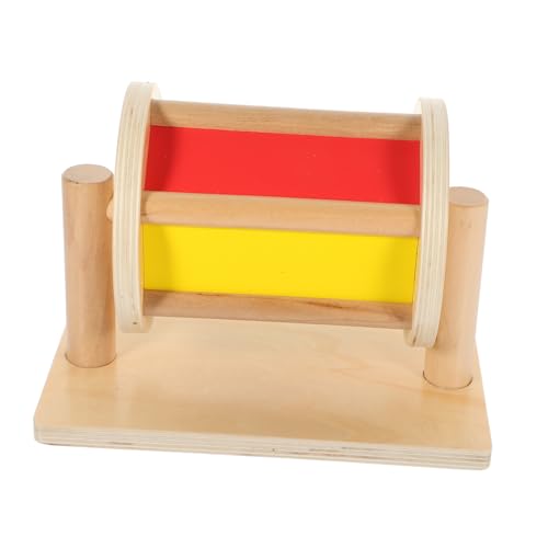 KICHOUSE Textiltrommel Für Frühpädagogisches Sinnesspielzeug Aus Hochwertigem Farbsinn Geräuschentwicklung Und Sicheren Spielspaß Ab Jahren von KICHOUSE