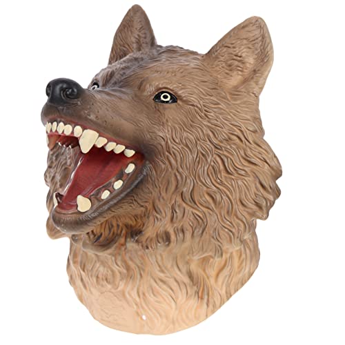KICHOUSE Tierische Marionette Kleinkind Puppen Plüsch Tierkopfpuppe Farbige Handpuppe Hai-handpuppe wasserdichte Handpuppe Säugetier Tierpuppe Handschuh Für Tierfiguren Vinyl von KICHOUSE