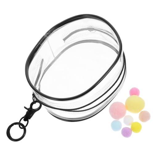 KICHOUSE Transparente Puppentasche mit Schlüsselanhänger PVC Mini Aufbewahrungstasche für Puppen Leicht Kompakt für Mädchen zum Organisieren und Transportieren von Babypuppen KICHOUSE Transparente Puppentasche mit Schlüsselanhänger PVC Mini Aufbewahrungstasche für Puppen Leicht Kompakt für Mädchen zum Organisieren und Transportieren von Babypuppen von KICHOUSE