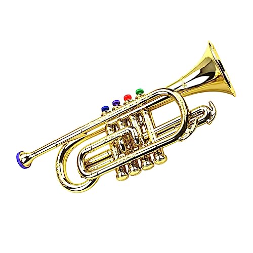 KICHOUSE Trompete aus Töne Musikinstrument für Kleinkinder Pädagogisches Musikspielzeug für Jungen und für Geburtstage und Feiertage von KICHOUSE