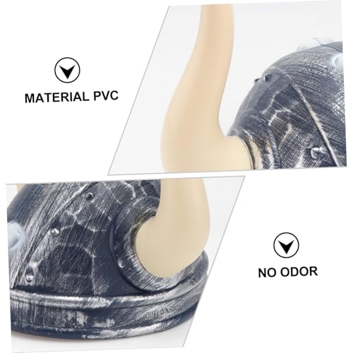 KICHOUSE Viking Helm aus PVC Geruchsfrei Cosplay Kopfbedeckung für Halloween Karneval Fasching Kostümfest Partys und Rollenspiele KICHOUSE Viking Helm aus PVC Geruchsfrei Cosplay Kopfbedeckung für Halloween Karneval Fasching Kostümfest Partys und Rollenspiele von KICHOUSE