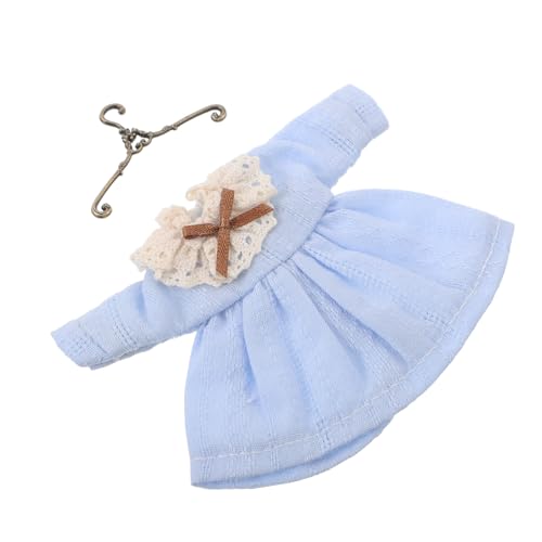 KICHOUSE Vintage für Puppen Prinzessinnenkleidung für Puppenhaus Fotografie Miniaturkleid mit Kleiderbügel für Sammler und Dekoration KICHOUSE Vintage für Puppen Prinzessinnenkleidung für Puppenhaus Fotografie Miniaturkleid mit Kleiderbügel für Sammler und Dekoration von KICHOUSE