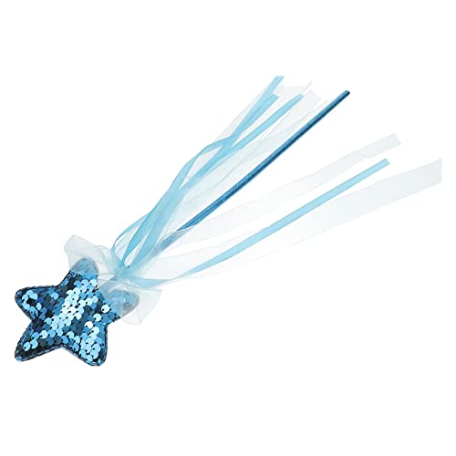 KICHOUSE Zauberstab Prinzessin Party Kostüm für Dekorationen Star Glitter Stick Sternförmiger Feenstab Stern-Glitzer-Zauberstäbe Glitzersterne Zauberstäbe Plastik Blue KICHOUSE Zauberstab Prinzessin Party Kostüm für Dekorationen Star Glitter Stick Sternförmiger Feenstab Stern-Glitzer-Zauberstäbe Glitzersterne Zauberstäbe Plastik Blue von KICHOUSE