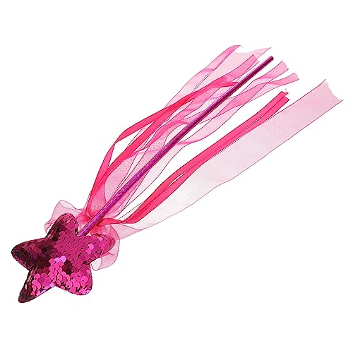 KICHOUSE Zubehör für Prinzessinnen-Geburtstagsfeiern Pastell erste Mädchen Fee Prinzessin Zauberstäbe Kostüm Stern Zauberstab Star Zauberstab Partybevorzugung Polyester rot KICHOUSE Zubehör für Prinzessinnen-Geburtstagsfeiern Pastell erste Mädchen Fee Prinzessin Zauberstäbe Kostüm Stern Zauberstab Star Zauberstab Partybevorzugung Polyester rot von KICHOUSE
