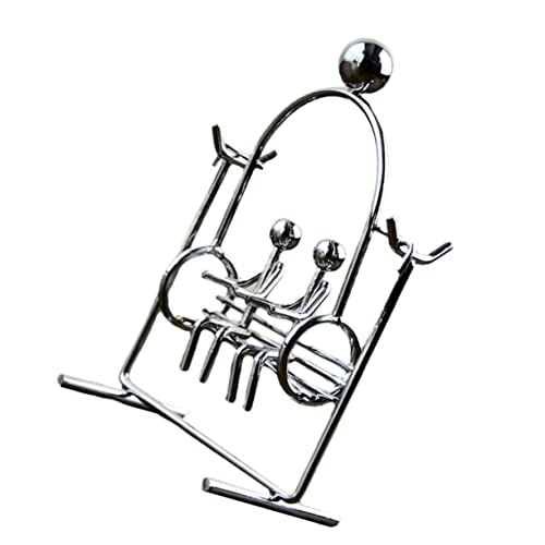 KICHOUSE kleine Eisenmannverzierung Balance-Ornamente balancierende balancieren Physik-Balance-Tumbler- balancierendes für Metall Silber KICHOUSE kleine Eisenmannverzierung Balance-Ornamente balancierende balancieren Physik-Balance-Tumbler- balancierendes für Metall Silber von KICHOUSE