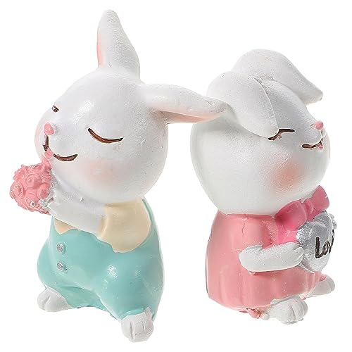 KICHOUSE niedliche Miniatur-Hasenfigur Kaninchendekoration Hasenkuchen Figur Häschen-Kuchenaufsatz für Mädchen Hasenaufsatz für Kuchen Hasentiere Figur Hase Tortenaufsatz KICHOUSE niedliche Miniatur-Hasenfigur Kaninchendekoration Hasenkuchen Figur Häschen-Kuchenaufsatz für Mädchen Hasenaufsatz für Kuchen Hasentiere Figur Hase Tortenaufsatz von KICHOUSE
