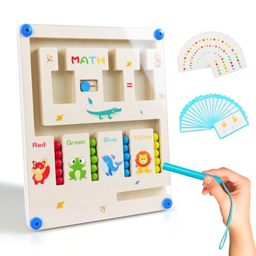 Montessori Spielzeug ab 5 6 7 8 9 Jahre Mädchen Jungen: Geschenk Mädchen Junge Kinder 6-10 Jahre Lernspiele Magnetic Puzzle Holzspielzeug ab 4-6-8 Geschenke für 5-7-9 Jährige Mädchen Jungen Spiel Montessori Spielzeug ab 5 6 7 8 9 Jahre Mädchen Jungen: Geschenk Mädchen Junge Kinder 6-10 Jahre Lernspiele Magnetic Puzzle Holzspielzeug ab 4-6-8 Geschenke für 5-7-9 Jährige Mädchen Jungen Spiel von KIDCLOUD
