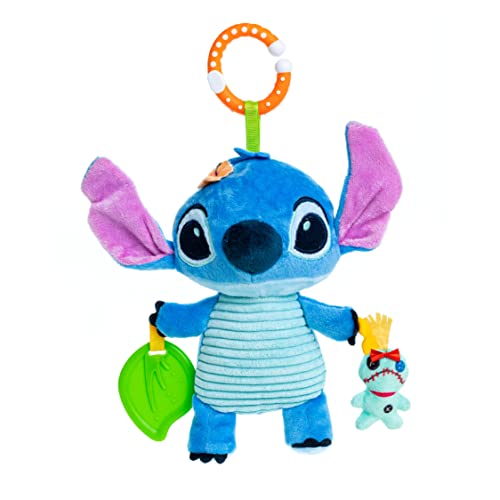 KIDS PREFERRED Disney Baby Lilo & Stitch - Stitch On The Go Aktivitätsspielzeug 30,5 cm, Blau von KIDS PREFERRED
