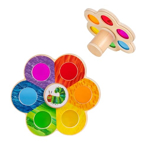 KIDS PREFERRED Eric Carle Kleinkindspielzeug, Raupe Nimmersatt, Farbentdeckungs-Spinner-Spielzeug für Kinder und Kleinkinder, Formen und Farben, Lernspielzeug KIDS PREFERRED Eric Carle Kleinkindspielzeug, Raupe Nimmersatt, Farbentdeckungs-Spinner-Spielzeug für Kinder und Kleinkinder, Formen und Farben, Lernspielzeug von KIDS PREFERRED