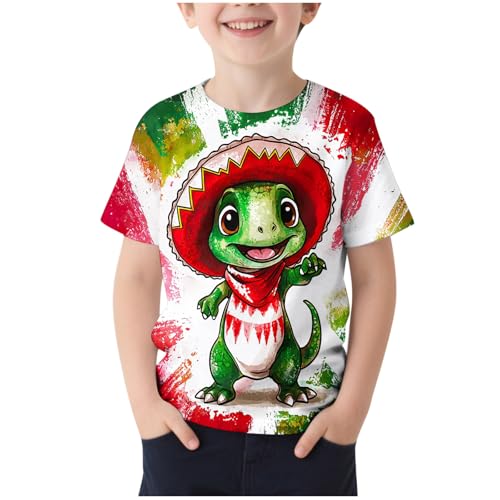 Baumwollhemden für Mädchen, Tunika, coole Batikfärbung, Cartoon-Eidechse, bedruckte Blusen, klassisches und bequemes Oberteil, neuartige Kleidung für Teenager, stilvolle empfindliche Haut Baumwollhemden für Mädchen, Tunika, coole Batikfärbung, Cartoon-Eidechse, bedruckte Blusen, klassisches und bequemes Oberteil, neuartige Kleidung für Teenager, stilvolle empfindliche Haut von KIDSZJA