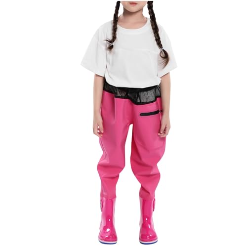 Hose für Kinder, Mädchen, leicht, tragbar, atmungsaktiv, einfarbig, zum Angeln, Wathose, Uni, wasserdicht, dick, rutschfest, Regenbekleidung für Outdoor-Spielen Hose für Kinder, Mädchen, leicht, tragbar, atmungsaktiv, einfarbig, zum Angeln, Wathose, Uni, wasserdicht, dick, rutschfest, Regenbekleidung für Outdoor-Spielen von KIDSZJA