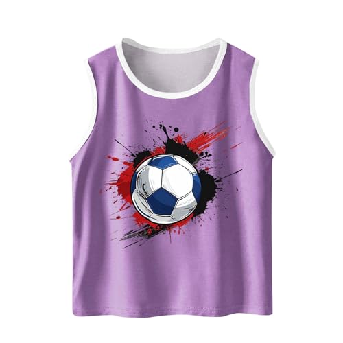 KIDSZJA Ärmelloses T-Shirt für Mädchen, Motiv: Fußball, England, Fußball, bedruckt, Rundhalsausschnitt, lockere Passform, lockere Passform, bequem, für Schule, Partys, Hochzeiten, Tank-Top, UK, lange KIDSZJA Ärmelloses T-Shirt für Mädchen, Motiv: Fußball, England, Fußball, bedruckt, Rundhalsausschnitt, lockere Passform, lockere Passform, bequem, für Schule, Partys, Hochzeiten, Tank-Top, UK, lange von KIDSZJA