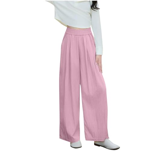 KIDSZJA All My Orders Y2K Mädchen-Hose, Vintage-Trainingshose, Reise, Freizeit, plissiert, weites Bein, Palazzo-Jogger, elastisch, hohe Taille, Jogginghose, Trekking, Sport, Spiele, 7–8 Jahre KIDSZJA All My Orders Y2K Mädchen-Hose, Vintage-Trainingshose, Reise, Freizeit, plissiert, weites Bein, Palazzo-Jogger, elastisch, hohe Taille, Jogginghose, Trekking, Sport, Spiele, 7–8 Jahre von KIDSZJA
