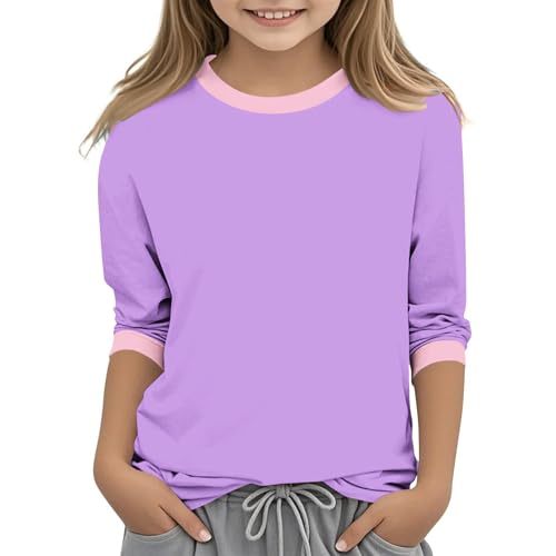 KIDSZJA Bequeme lange Tunika für Teenager, Mädchen, weiche Baumwolle, lässig, gestreift, atmungsaktiv und leicht, England-T-Shirt, bequeme Bluse, UK, Outdoor, Spielen, Strand, Schule, Freizeitkleidung KIDSZJA Bequeme lange Tunika für Teenager, Mädchen, weiche Baumwolle, lässig, gestreift, atmungsaktiv und leicht, England-T-Shirt, bequeme Bluse, UK, Outdoor, Spielen, Strand, Schule, Freizeitkleidung von KIDSZJA