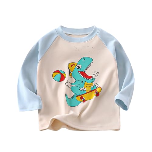 KIDSZJA Bluse für Mädchen, bequem, lockere Sweatshirts, Dinosaurier-Grafik-Pullover, Hemden, Baumwollpullover, Top, Baumwolle, weich, Stretch, Kleidung, Laufen, Activewear Outdoor, schnelltrocknend KIDSZJA Bluse für Mädchen, bequem, lockere Sweatshirts, Dinosaurier-Grafik-Pullover, Hemden, Baumwollpullover, Top, Baumwolle, weich, Stretch, Kleidung, Laufen, Activewear Outdoor, schnelltrocknend von KIDSZJA