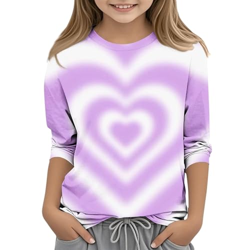 KIDSZJA Blusen für Mädchen, elegant, 3/4-Ärmel, Rundhalsausschnitt, modisch, praktisch, Sonnenschutz, LSF 50+, Tunika, Cartoon-Druck, Kinder-Top, Strandtage, Outdoor-Aktivitäten KIDSZJA Blusen für Mädchen, elegant, 3/4-Ärmel, Rundhalsausschnitt, modisch, praktisch, Sonnenschutz, LSF 50+, Tunika, Cartoon-Druck, Kinder-Top, Strandtage, Outdoor-Aktivitäten von KIDSZJA