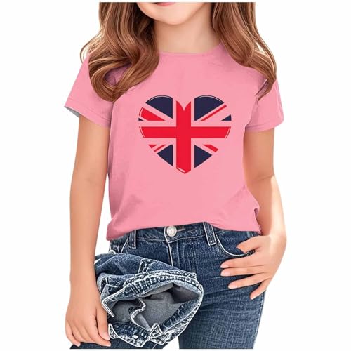 KIDSZJA Clearance Tops für Mädchen, Spielplatz-Ready-Design, lustige, umweltfreundliche Bluse, England, Fußball, Weltmeisterschaft, britische Flagge, T-Shirts, Union Jack, Kleidung, Picknick, Park KIDSZJA Clearance Tops für Mädchen, Spielplatz-Ready-Design, lustige, umweltfreundliche Bluse, England, Fußball, Weltmeisterschaft, britische Flagge, T-Shirts, Union Jack, Kleidung, Picknick, Park von KIDSZJA