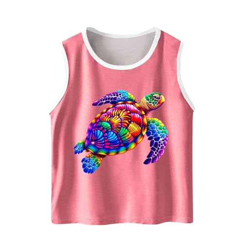 KIDSZJA England-T-Shirt für Mädchen, bequem, niedlich und bunt, mit Meeresschildkröte, bedruckt, Tank-Top, lange Tunika, lockere Passform, Camisole Tops, Tanzen, Gymnastik, Alltag, Spielen, Riemen KIDSZJA England-T-Shirt für Mädchen, bequem, niedlich und bunt, mit Meeresschildkröte, bedruckt, Tank-Top, lange Tunika, lockere Passform, Camisole Tops, Tanzen, Gymnastik, Alltag, Spielen, Riemen von KIDSZJA