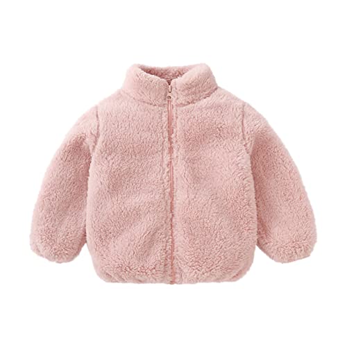 KIDSZJA Fleece-Jacke für Mädchen, dicker Plüsch-Cardigan mit Tasche, Winter, flauschige Sherpa-Jacke, warm, Reißverschluss, Kinderdecke, weiche Oberbekleidung, Schule KIDSZJA Fleece-Jacke für Mädchen, dicker Plüsch-Cardigan mit Tasche, Winter, flauschige Sherpa-Jacke, warm, Reißverschluss, Kinderdecke, weiche Oberbekleidung, Schule von KIDSZJA
