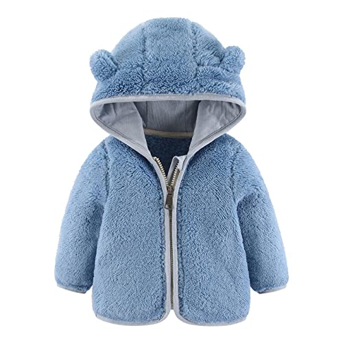 KIDSZJA Fleecejacke für Jungen und Mädchen, mit Kapuze, Reißverschluss, niedlicher Bärenohrenmantel, Baby, Kleinkind, Herbst, Winter, warmer Sherpa-Mantel, Plüsch, dick, Outwear, Schuloutfits KIDSZJA Fleecejacke für Jungen und Mädchen, mit Kapuze, Reißverschluss, niedlicher Bärenohrenmantel, Baby, Kleinkind, Herbst, Winter, warmer Sherpa-Mantel, Plüsch, dick, Outwear, Schuloutfits von KIDSZJA