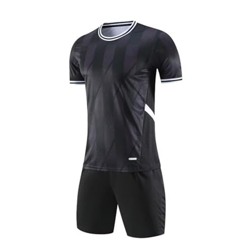 KIDSZJA Fußball-Set für Kinder, Mädchen, Trainingsanzüge, zweiteiliges Outfit, Übergröße, bedruckt, kurzärmeliges T-Shirt und Trikot-Shorts, Fußball-Badminton-Trainingsanzug-Set KIDSZJA Fußball-Set für Kinder, Mädchen, Trainingsanzüge, zweiteiliges Outfit, Übergröße, bedruckt, kurzärmeliges T-Shirt und Trikot-Shorts, Fußball-Badminton-Trainingsanzug-Set von KIDSZJA