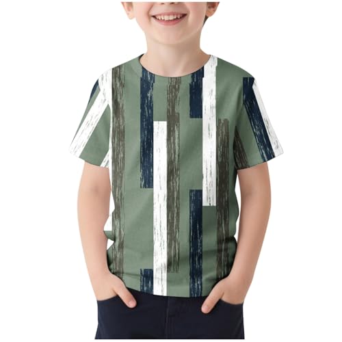 KIDSZJA Gestreifte Blusen für Mädchen für Yoga und Tanz, Kinderkleidung, Rundhalsausschnitt, Tunika, kurzärmelig, Boho, schick, Sommer, dehnbar, Jersey, Baumwolle KIDSZJA Gestreifte Blusen für Mädchen für Yoga und Tanz, Kinderkleidung, Rundhalsausschnitt, Tunika, kurzärmelig, Boho, schick, Sommer, dehnbar, Jersey, Baumwolle von KIDSZJA