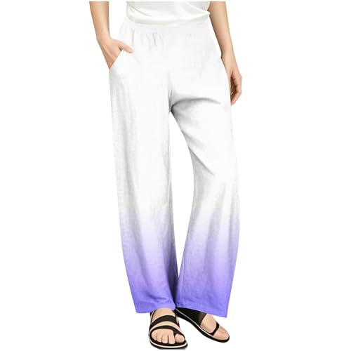 KIDSZJA Jogger Mädchen 13Y Elastischer Bund Weites Bein Hose Volle Länge Mit Taschen Gradient Palazzo Trainingshose Weiches Jersey Loungehose Bio-Baumwolle Reisen & Zuhause Lounging KIDSZJA Jogger Mädchen 13Y Elastischer Bund Weites Bein Hose Volle Länge Mit Taschen Gradient Palazzo Trainingshose Weiches Jersey Loungehose Bio-Baumwolle Reisen & Zuhause Lounging von KIDSZJA