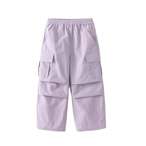 KIDSZJA Jogginghose für Mädchen, 10 Jahre, wasserdicht, weites Bein, elastisch, hohe Taille, Cargohose, leger, Reisen, Freizeit, Y2K, Vintage, Hip-Hop, Fallschirm, Sommer, Softshell-Streetwear KIDSZJA Jogginghose für Mädchen, 10 Jahre, wasserdicht, weites Bein, elastisch, hohe Taille, Cargohose, leger, Reisen, Freizeit, Y2K, Vintage, Hip-Hop, Fallschirm, Sommer, Softshell-Streetwear von KIDSZJA
