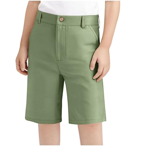 KIDSZJA Kinder-Hose, Mädchen, 11–12 Jahre, flache Vorderseite, Freizeitkleid, Übergröße, Schulhose, normale Passform, Bermuda-Shorts, Jogger, hohe Taille, Cargo-Chinos, Golf-Shorts, leichte KIDSZJA Kinder-Hose, Mädchen, 11–12 Jahre, flache Vorderseite, Freizeitkleid, Übergröße, Schulhose, normale Passform, Bermuda-Shorts, Jogger, hohe Taille, Cargo-Chinos, Golf-Shorts, leichte von KIDSZJA