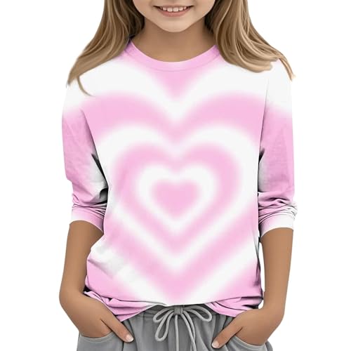 KIDSZJA Kinderkleidung für Mädchen, Sommermode, Praktikabilität, Tunika, T-Shirts, Sonnenschutz, LSF 50+, Cartoon-bedrucktes Oberteil, Rundhalsausschnitt, 3/4-Ärmel, Bluse, für Strand, Tage KIDSZJA Kinderkleidung für Mädchen, Sommermode, Praktikabilität, Tunika, T-Shirts, Sonnenschutz, LSF 50+, Cartoon-bedrucktes Oberteil, Rundhalsausschnitt, 3/4-Ärmel, Bluse, für Strand, Tage von KIDSZJA